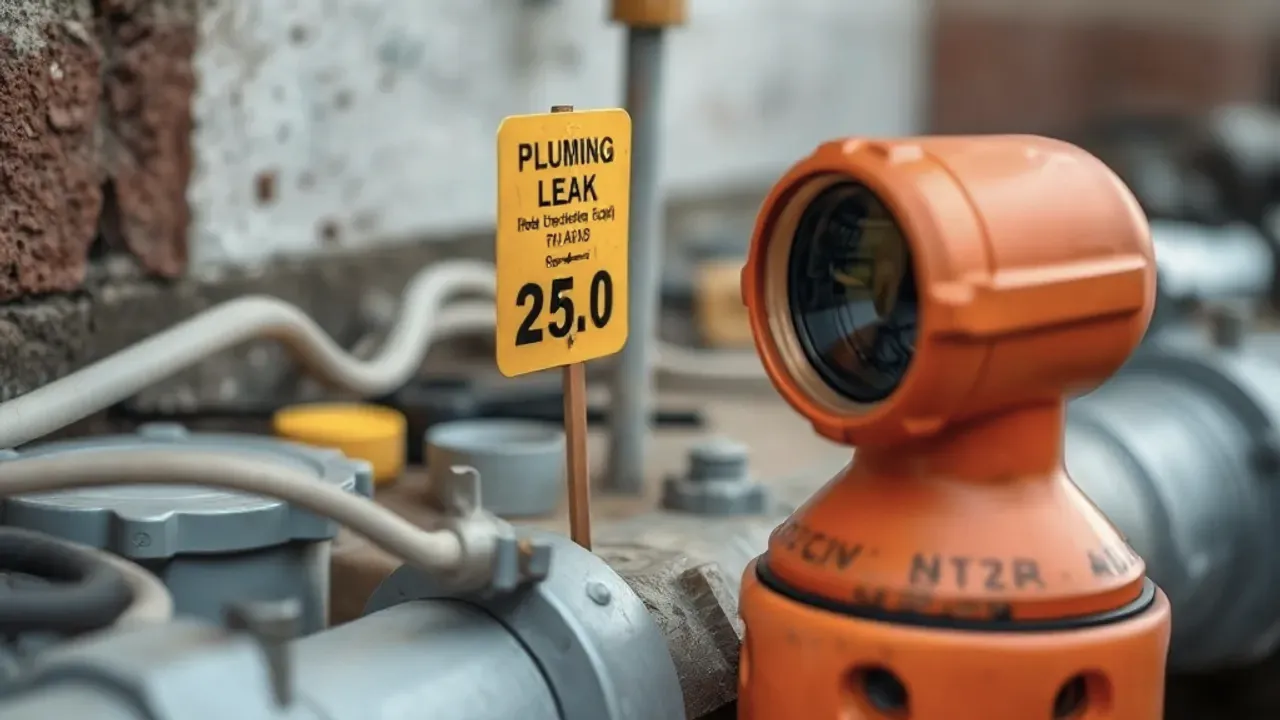 Tools and site markers used in Leak detection